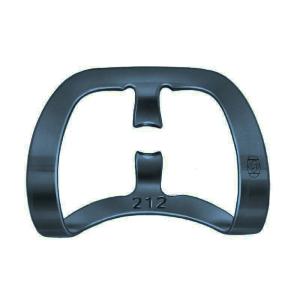 Kofferdamklammer svart #212 (B5)