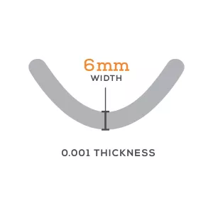 Greater Curve Micro Thin bands, 6 mm, 50st