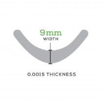 Greater Curve  Wide bands, 9mm, 50st