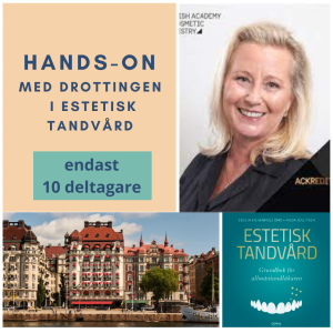 Estetiska fyllningar i fronten HANDS-ON med Cecilia Ömo