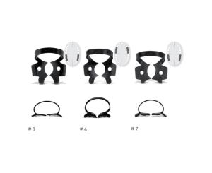 Kofferdamklammer svart #3