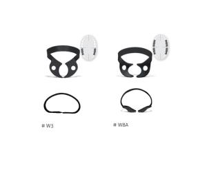 Kofferdamklammer svart #W3