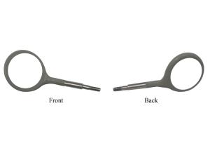 Munspegel HR Front dubbel #4, 4 st/frp