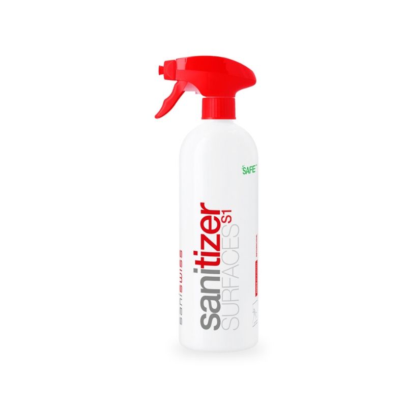 SaniSwiss Ytdesinfektion 2-i-1 Spray 750 ml