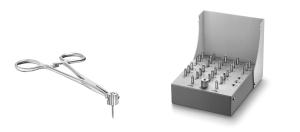 Sidekick implantatnyckelkit inkl. tång