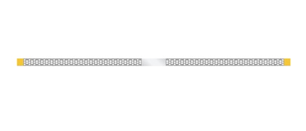 Microcopy strips, enkelsidig, gul,10st