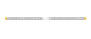 Microcopy strips, enkelsidig, gul,10st