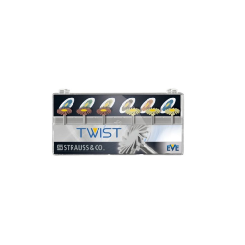 Twist polerkit för Lithium Disilicate, 6 st/frp