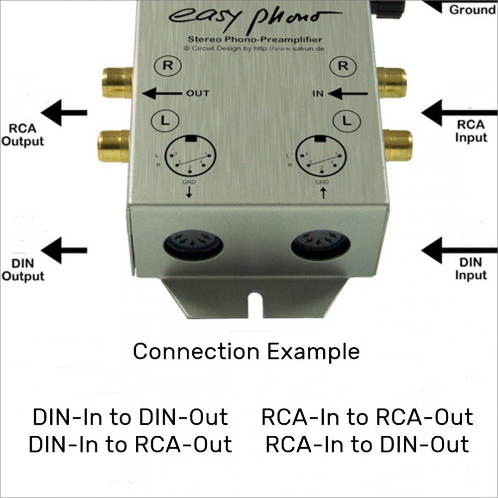 RIAA - Phono förstärkare "easy Phono"