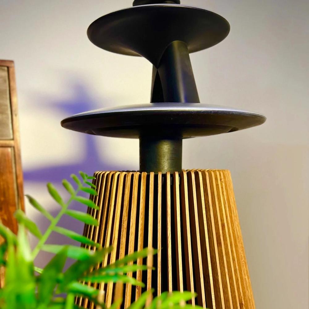 BeoLab 5 - Öljytty tammi, puinen kansi.