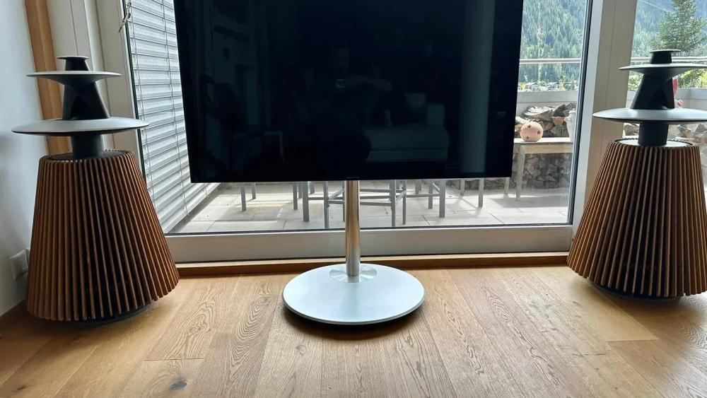 BeoLab 5 - Tumman tamminen puinen kansi