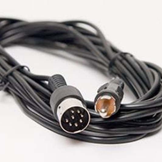 AV-advance PowerLink to Phono RCA stereo line adapter cable for B&O with  High-end Supra cable
