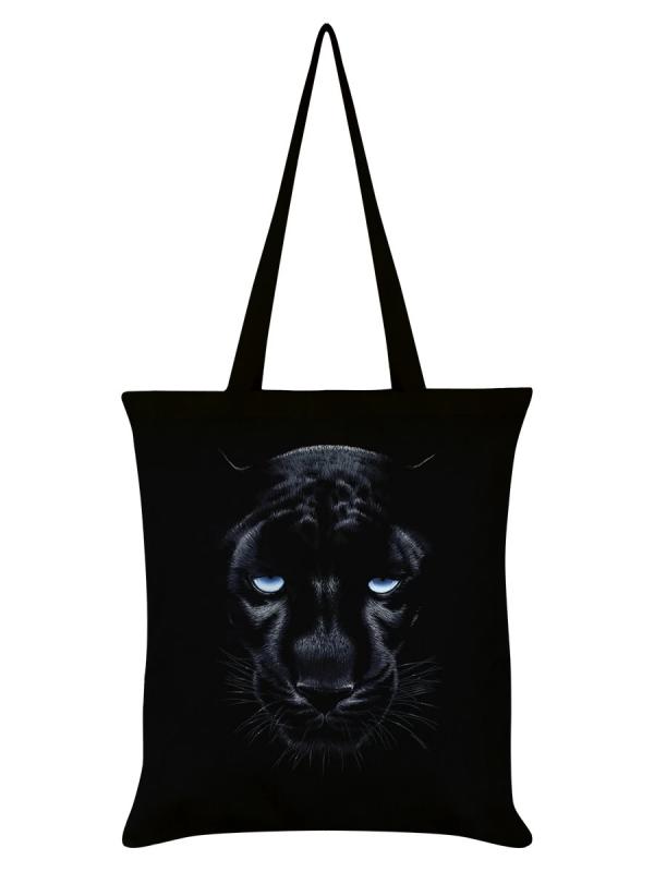Tygväska/Shoppingbag, Panther Black