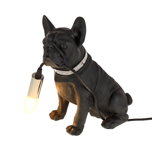 Lampa, Fransk Bulldog, 2 Färger