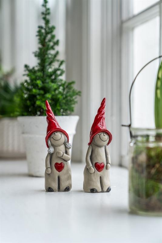 Tittut tomtar, flicka+pojke