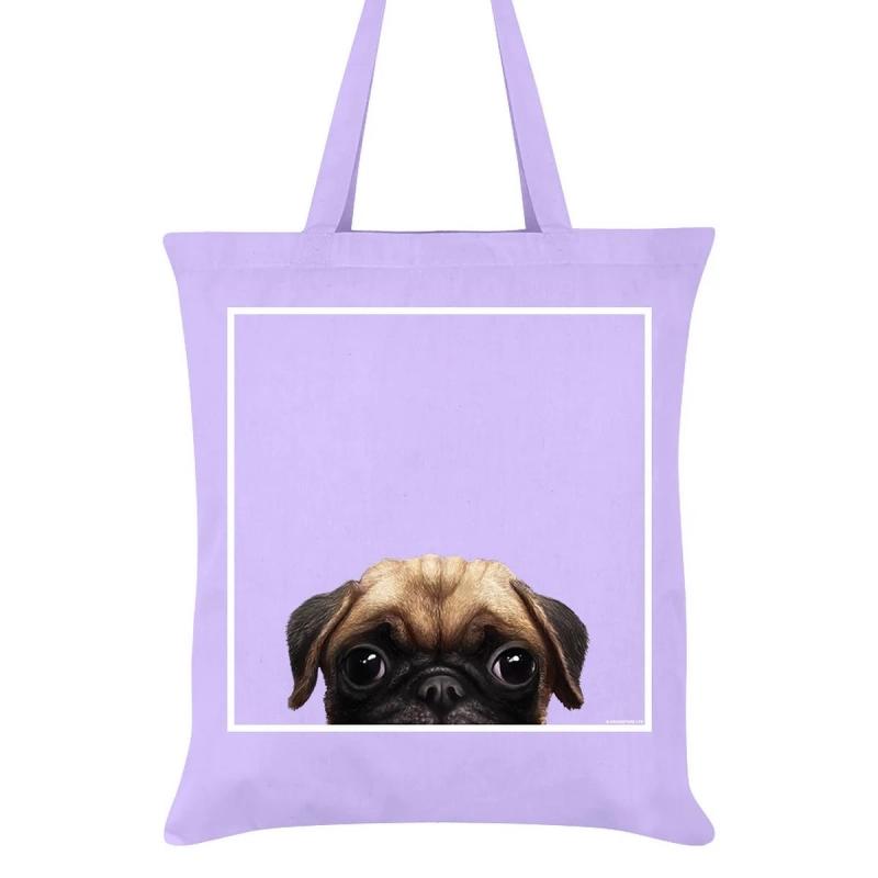 Tygväska/Shoppingbag, Pugs Mops