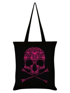 Tygväska/Shoppingbag, Drip Skull