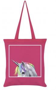 Tygväska/Shoppingbag, Pink Unicorn