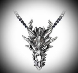 Design Halsband, Dragon Skull