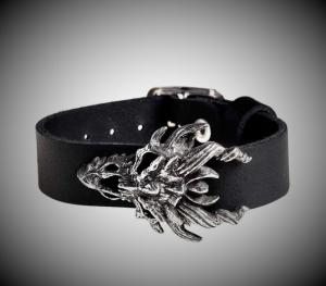 Design armband, Dragon Skull