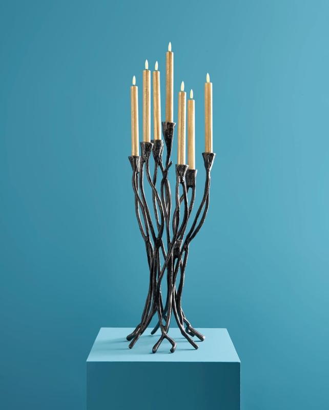 Ljusstake Roots Black