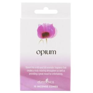 Rökelsekoner, Opium