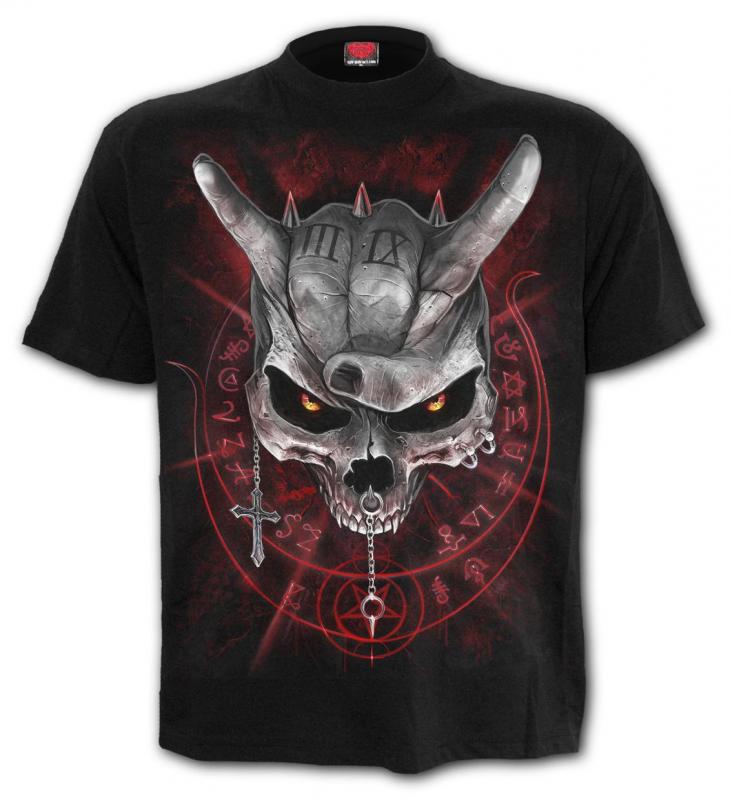 T-shirt, Spiral, Never Too Loud