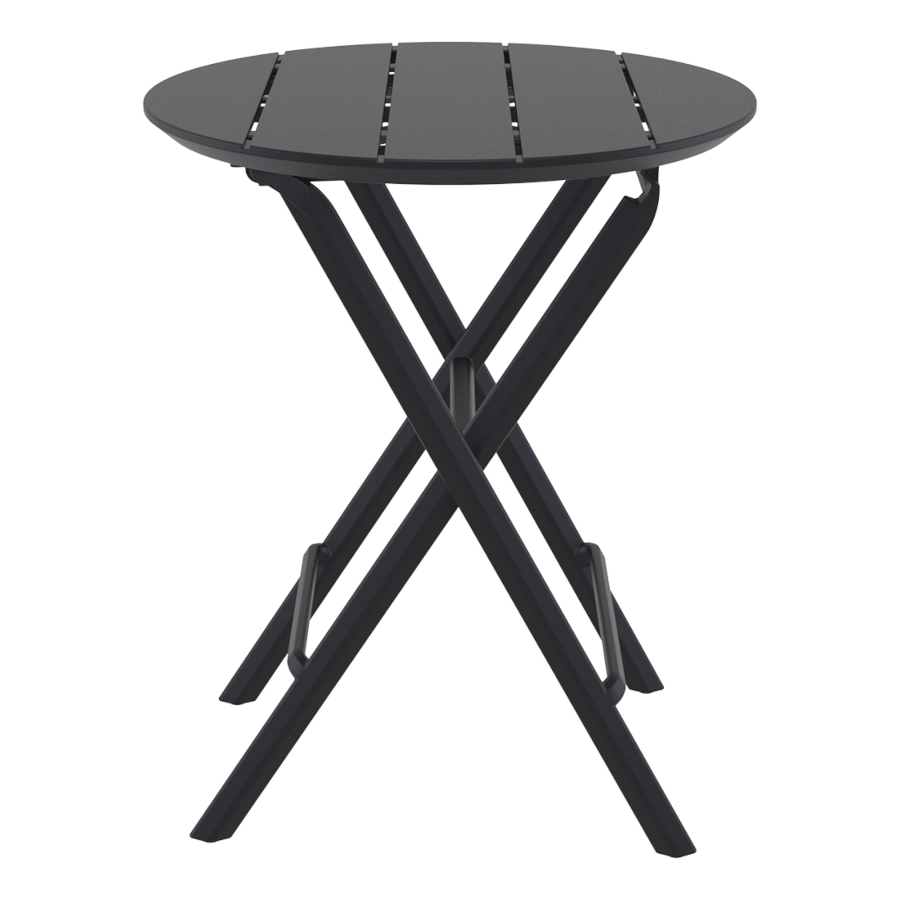 Helen fällbord 60 diameter cm från Siesta och svart.