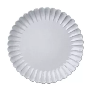 Hulda tallrik 26 diameter cm av stengods i elfenben från Affari of Sweden.