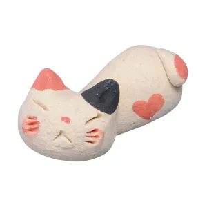 Chopstickstöd från Kawai i form av en vit katt.