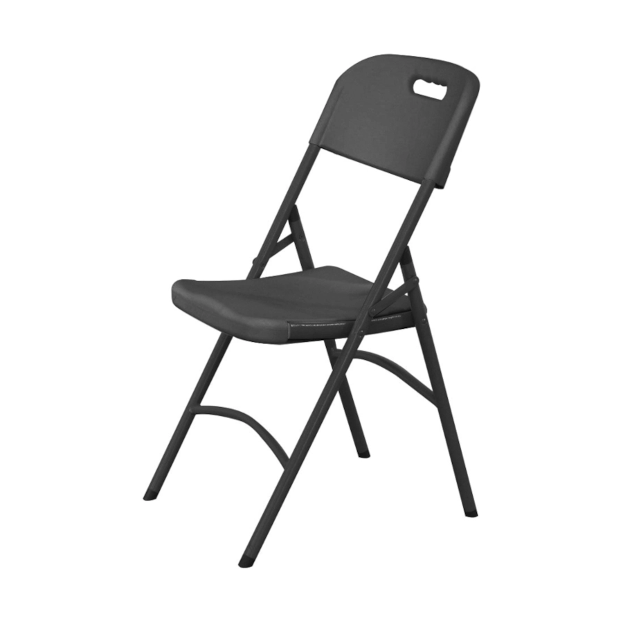 Catering fällstol från Hendi i svart.