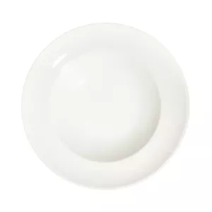 Transparent Miro djup tallrik 25 diameter cm från ID Fine.