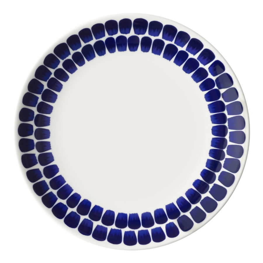 24h Tuokio tallrik 26 diameter cm i koboltblå från Arabia.
