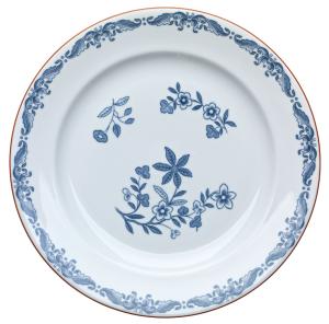 Ostindia, flat tallrik, 27 diameter cm - 6 st/fp
