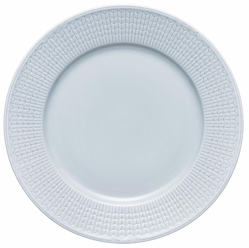 Swedish Grace, flat tallrik, 27 diameter cm, Is - 6 st/fp