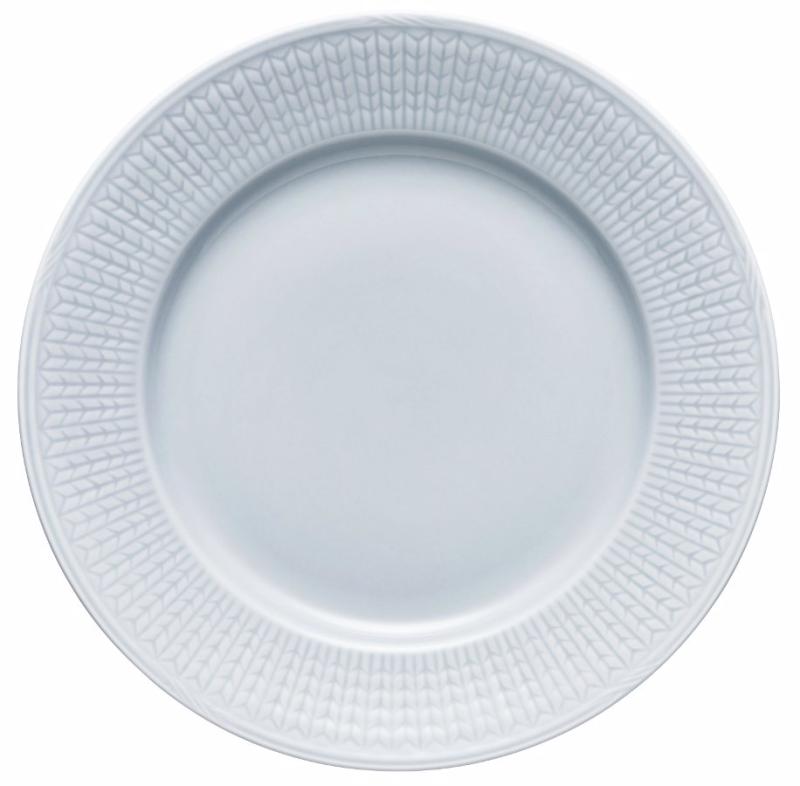 Swedish Grace, flat tallrik, 21 diameter cm, Is - 6 st/fp