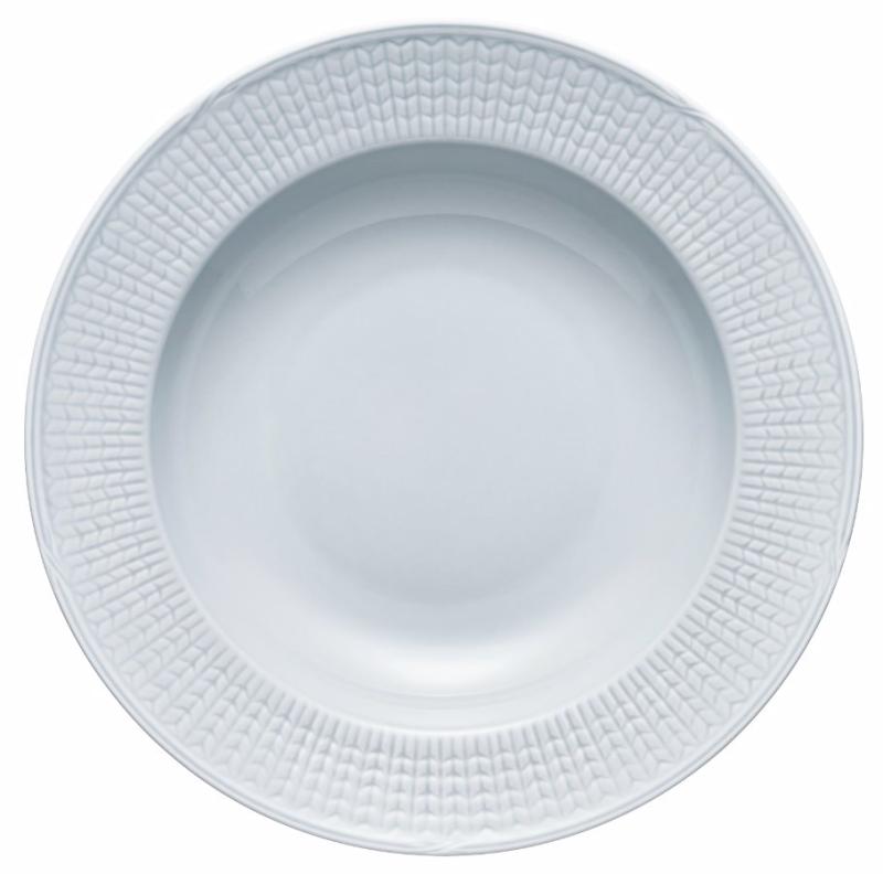 Swedish Grace, djup tallrik, 25 diameter cm, Is - 6 st/fp