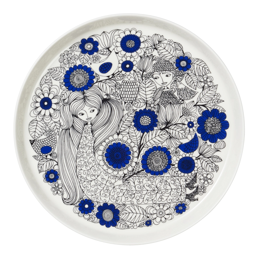 Pastoraali tallrik 24 diameter cm från Arabia.