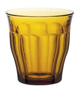 Picardie, tumbler, 25 cl, amber - 4 st/fp
