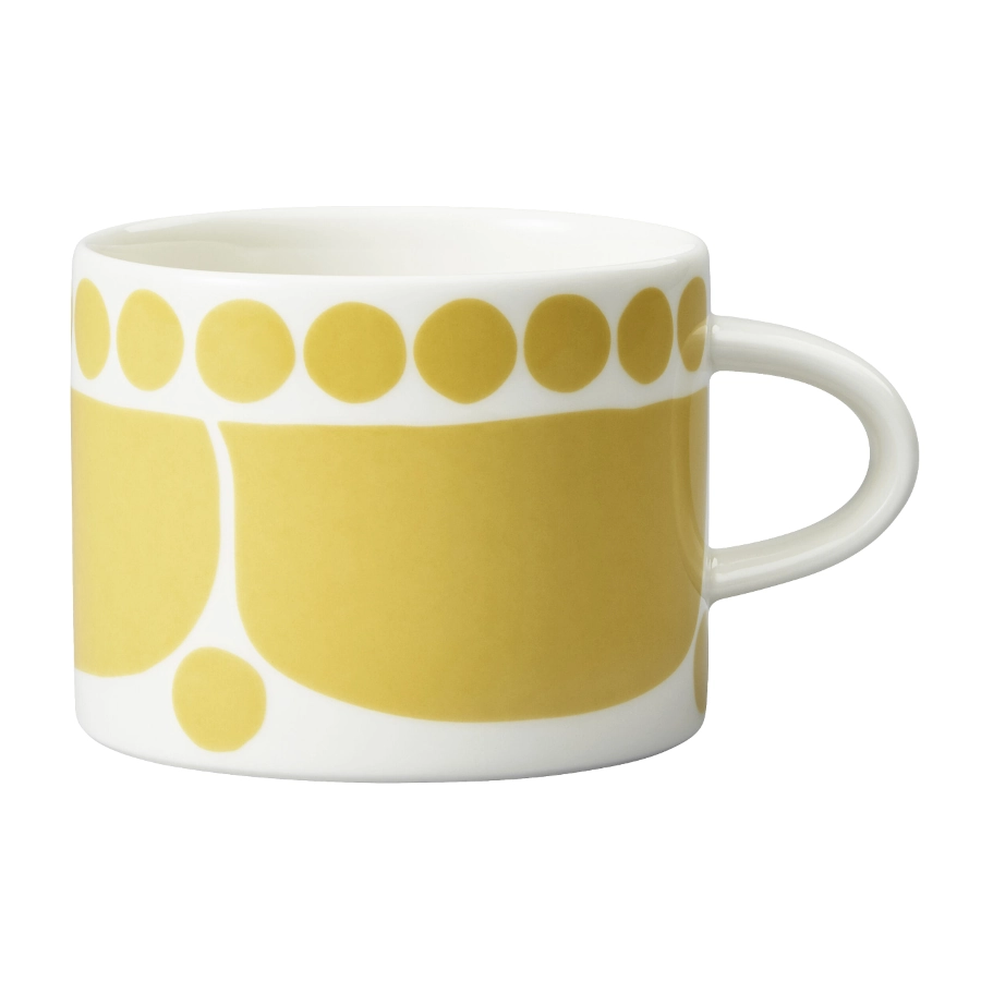 Sunnuntai kopp 28 cl i gult från Arabia.