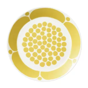 Sunnuntai tallrik 21 diameter cm i gult från Arabia.