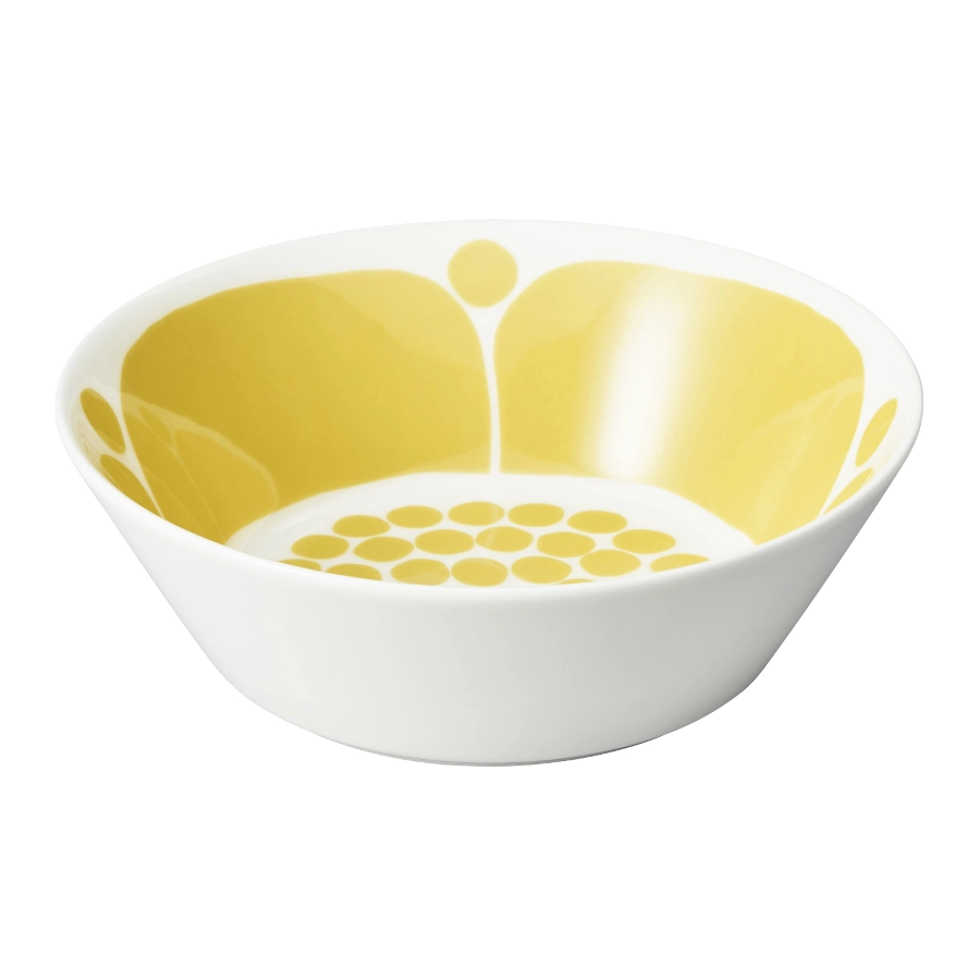 Sunnuntai djup tallrik 17 diameter cm i gult från Arabia.