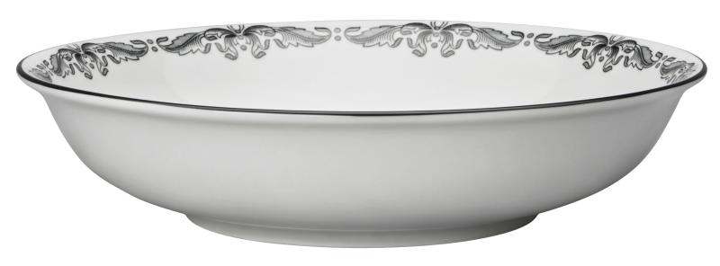 Ostindia Svart, djup tallrik, 22 diameter cm - 6 st/fp