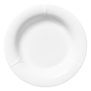 Pli Blanc, djup tallrik, 23 diameter cm - 6 st/fp