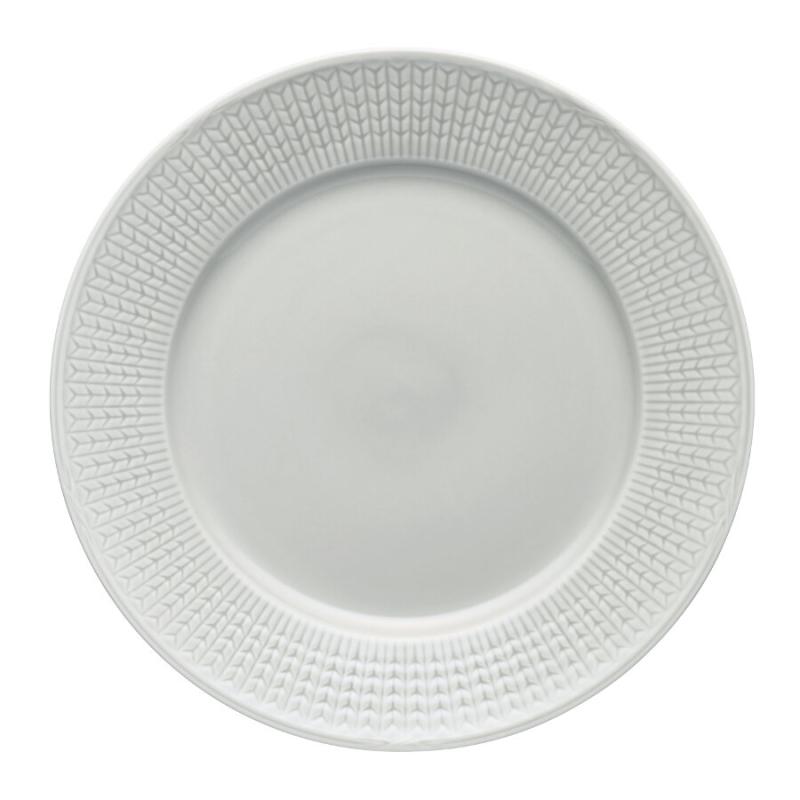 Swedish Grace, flat tallrik, 27 diameter cm, Dimma - 6 st/fp