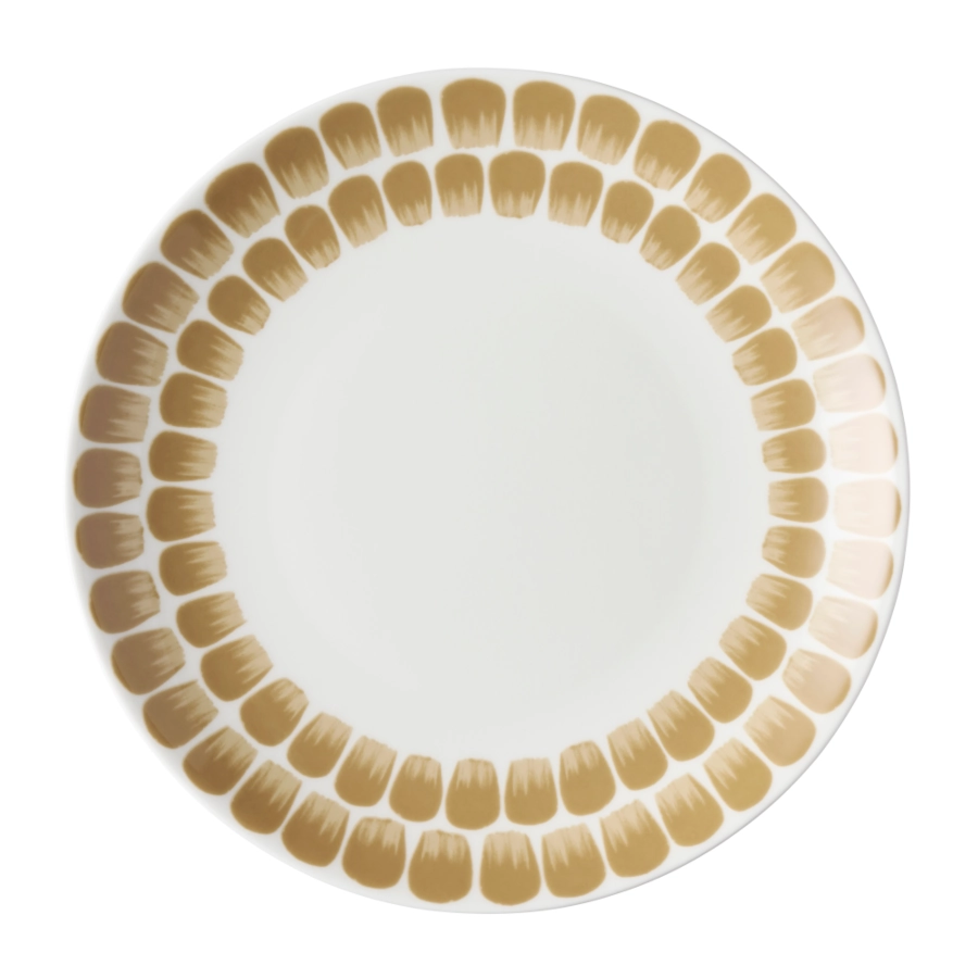24h Tuokio tallrik beige - 6 st/fp