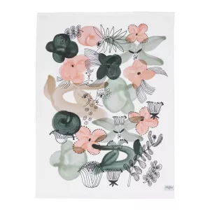Kukkamaa kökshandduk 50x70 cm från Arabia.