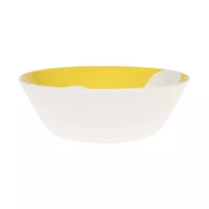 Vuokko skål 17 diameter cm Kraklee gul från Arabia.