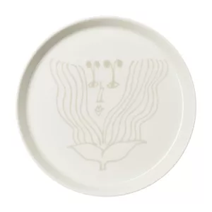 Puutarhurit tallrik 19 diameter cm i beige från Arabia.