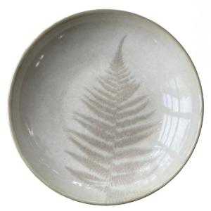 Hotel djup tallrik 26 diameter cm dekor Ormbunke - 6 st/fp
